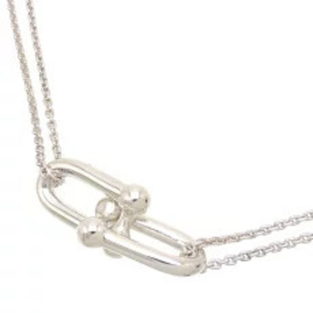 Tiffany HardWear Double Link Necklace Sterling Silver